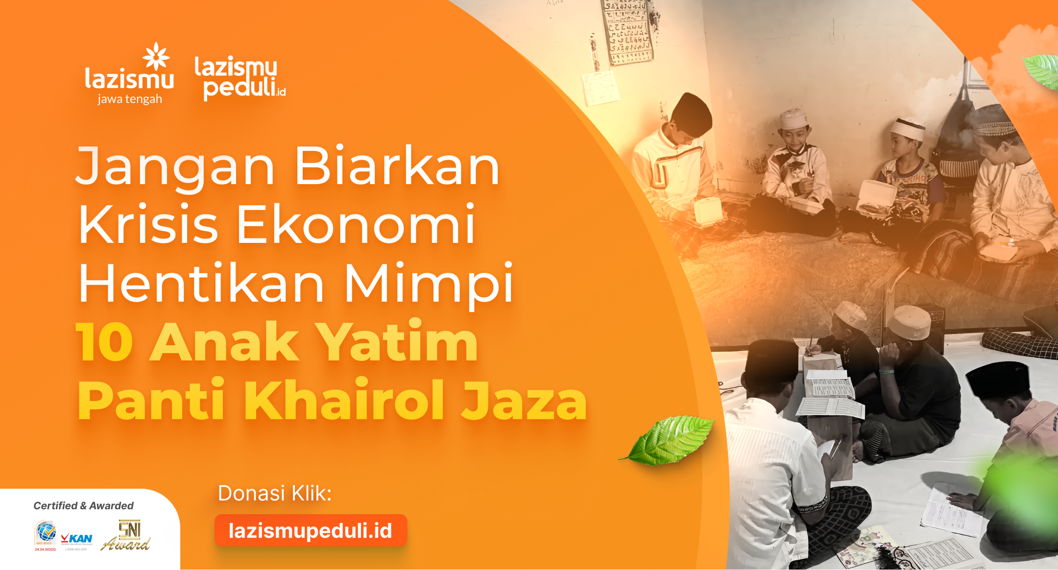 Bantuan Kebutuhan Oprasional Panti Asuhan Khairol Jaza